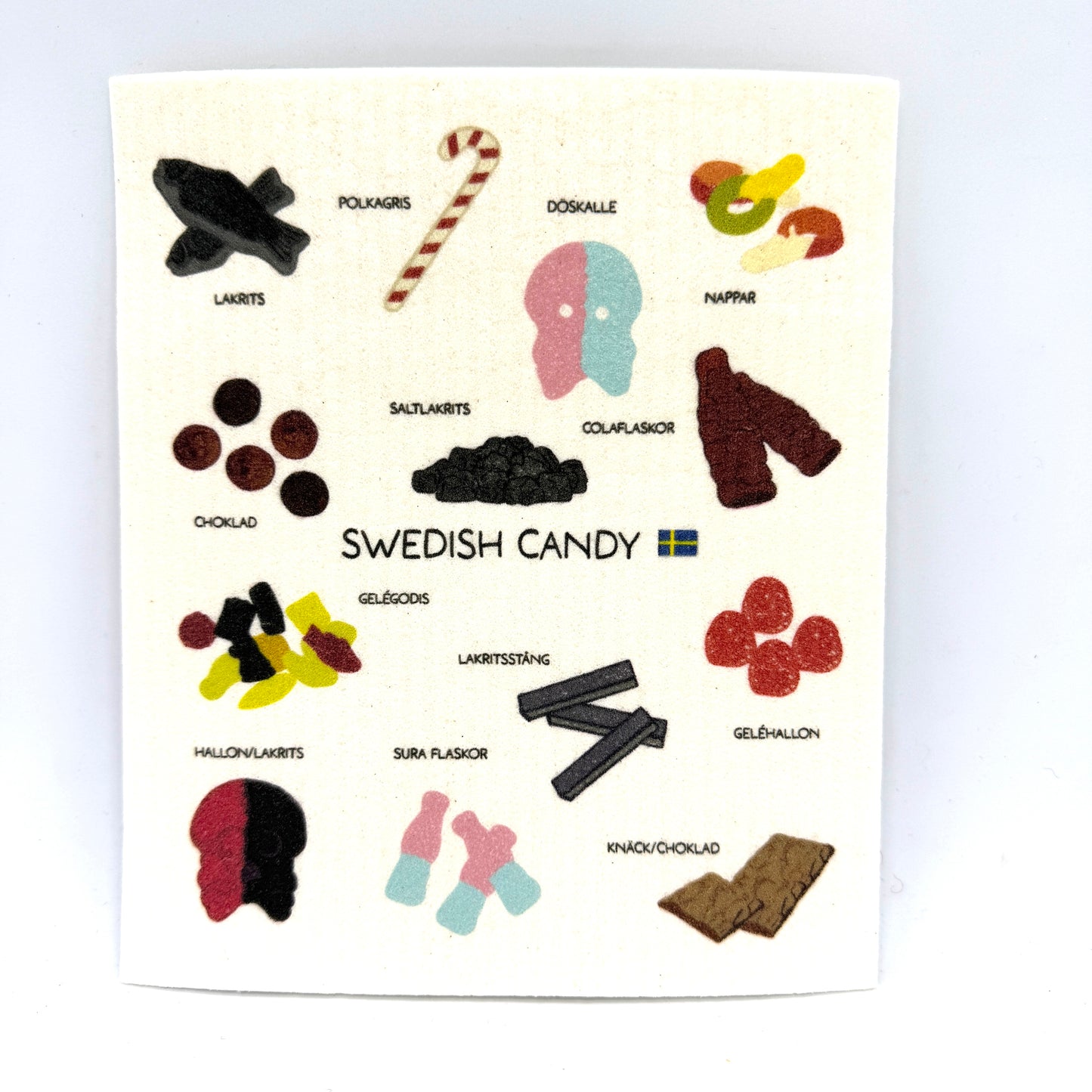 Swedish Candy Swedish Dishcloth