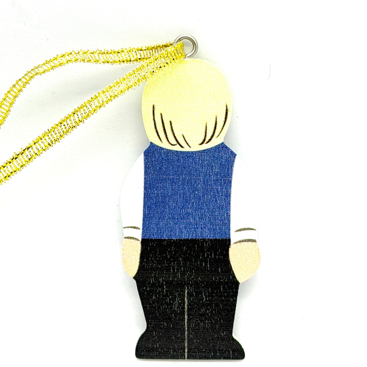 Swedish Boy Wood Ornament