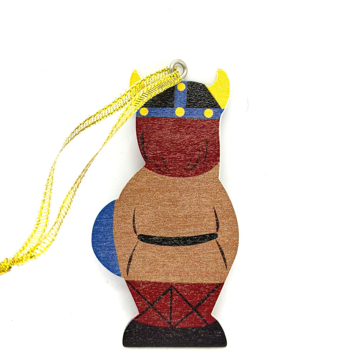 Viking Wood Ornament