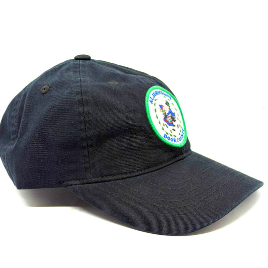 Al Johnson's Dancing Couple Cotton Hat – Adjustable (black)
