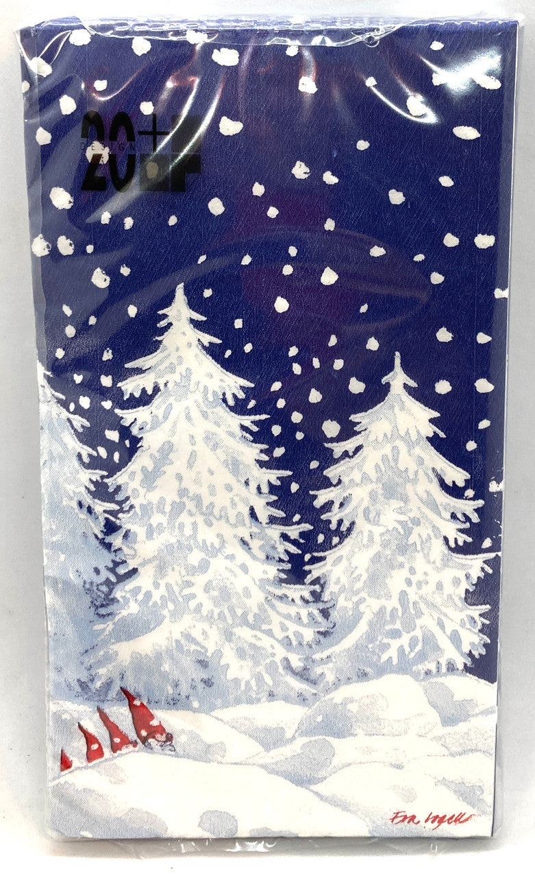 Vertical oriented Dinner Napkins