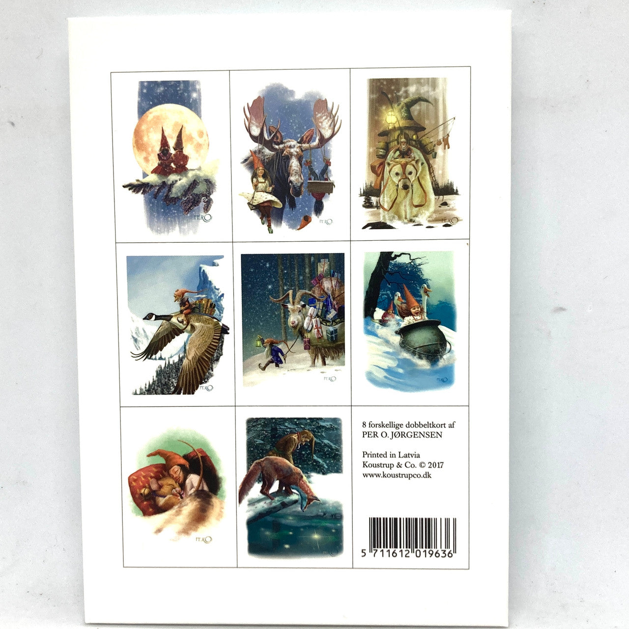 Nissernes Jul Danish Art Notecards