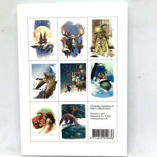 Nissernes Jul Danish Art Notecards