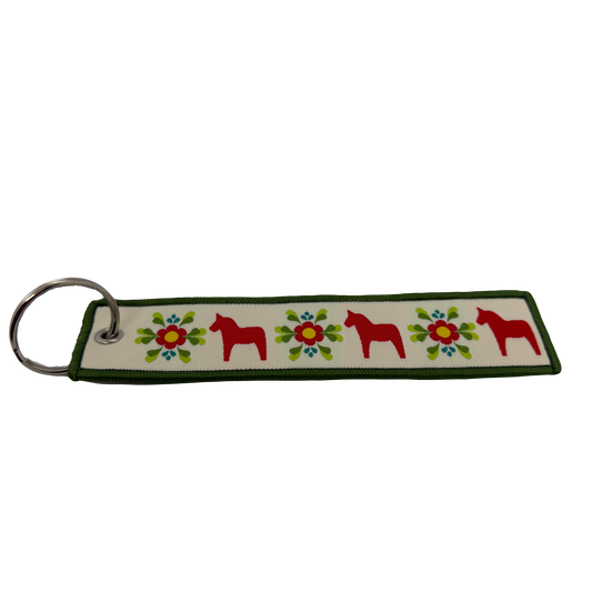 Dala Horse Keychain