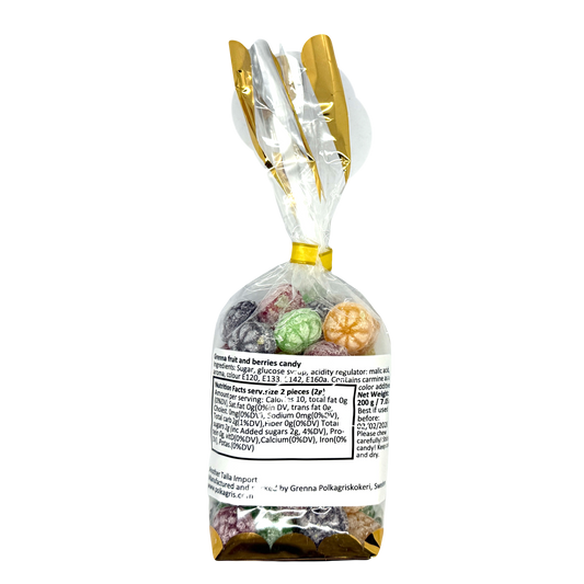 Fruit & Berries Swedish Candy