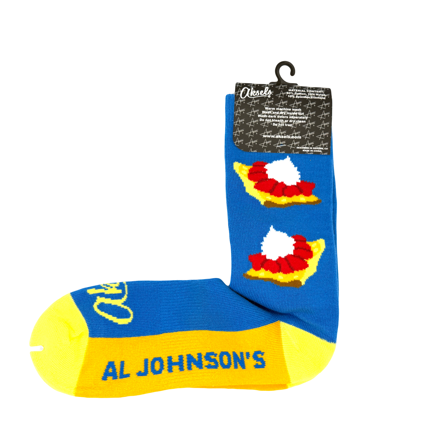 Al Johnson's Swedish Pancakes Socks