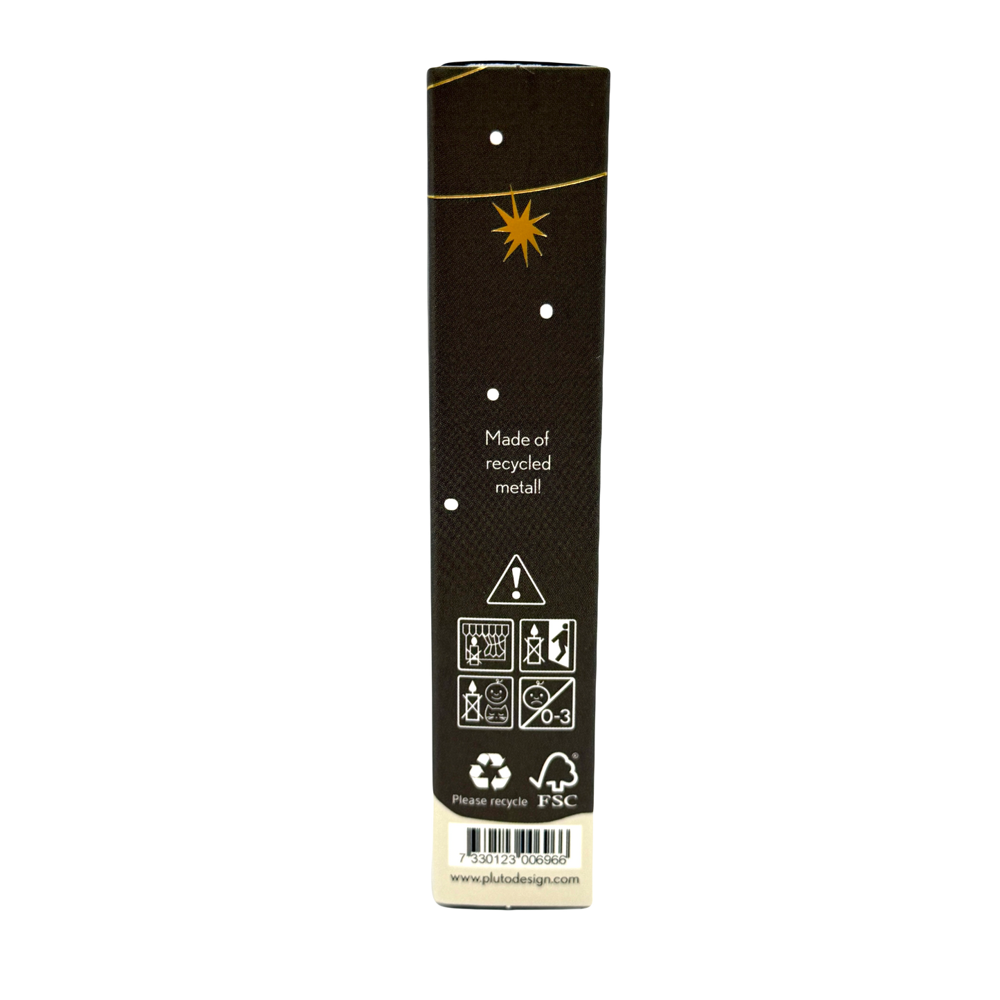 Änglaspel Winter Star Rotary Candle