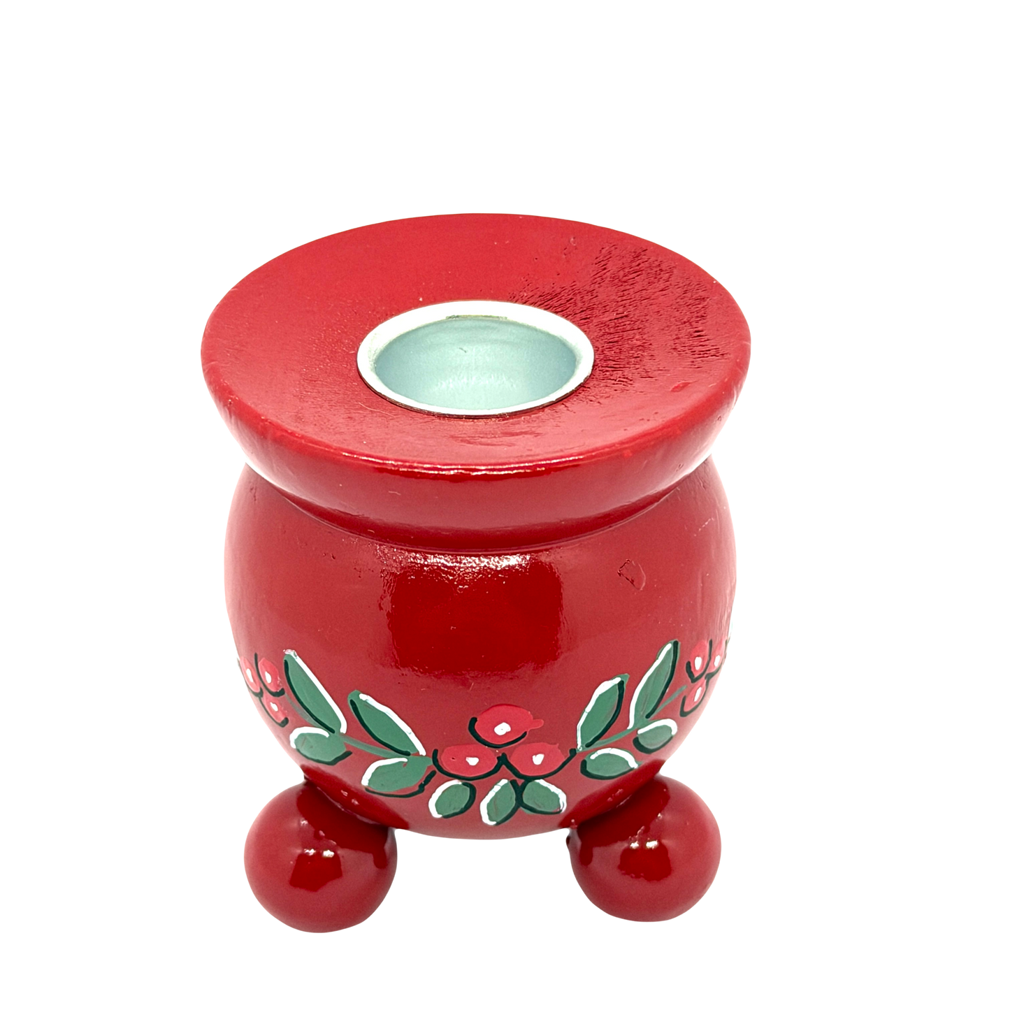 Lingonberry Barrel Votive