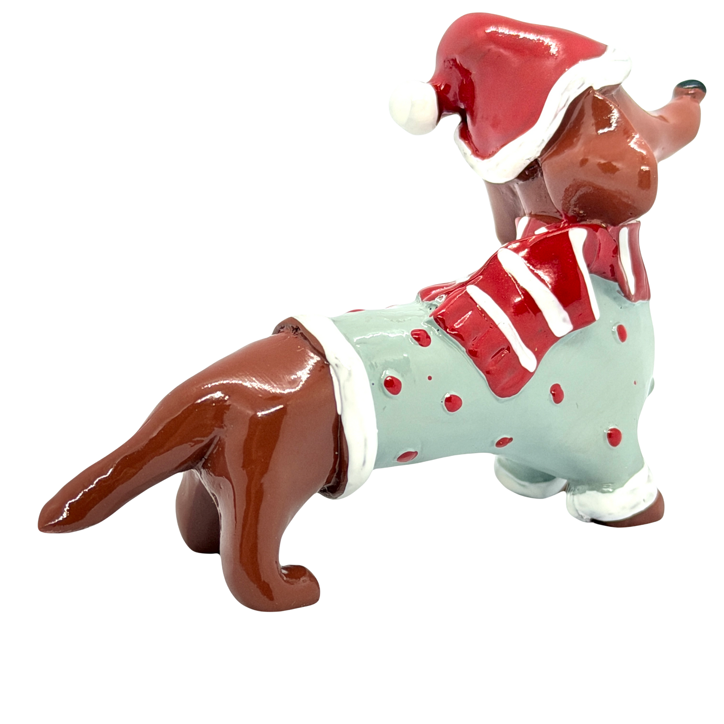 Dusty the Christmas Weiner Dog