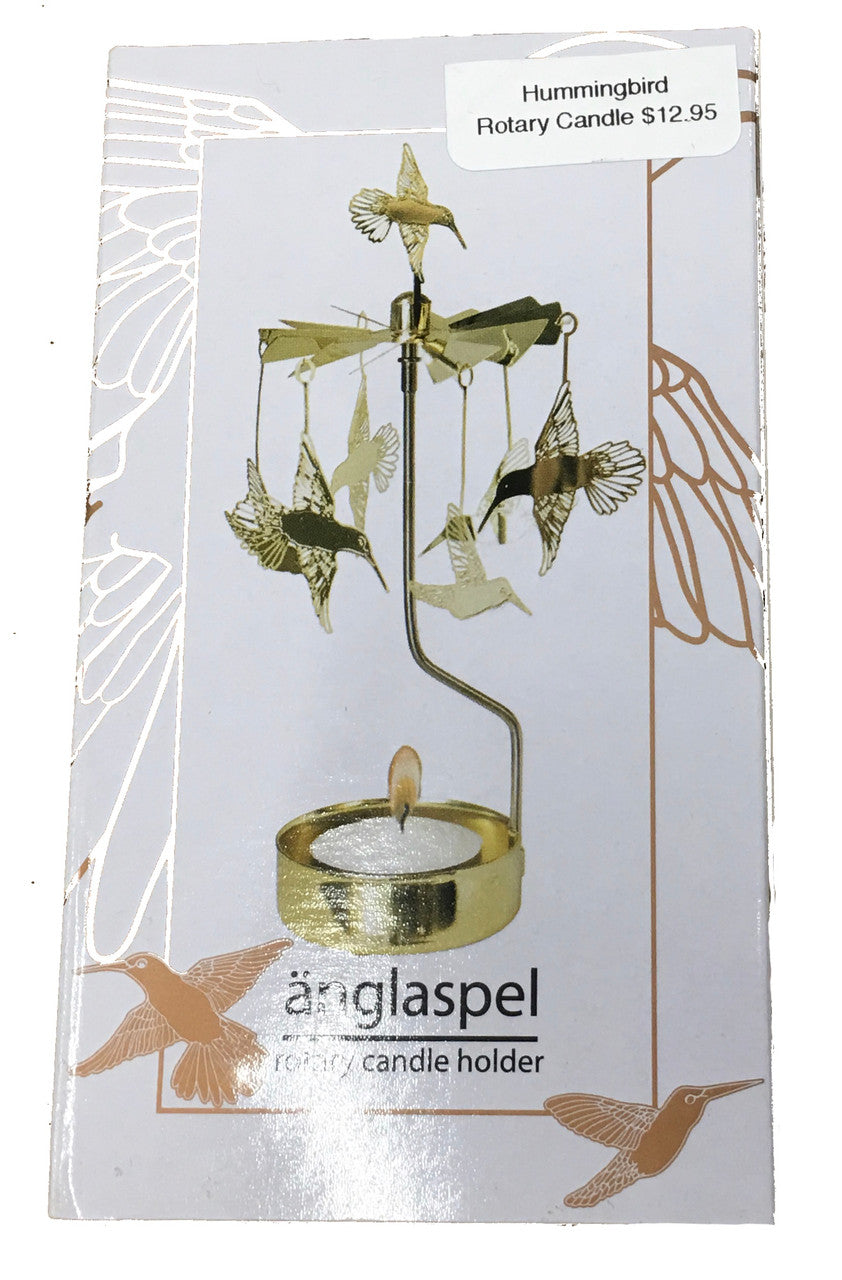Hummingbird Rotary Candle Holder