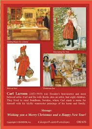 Carl Larson Christmas Cards