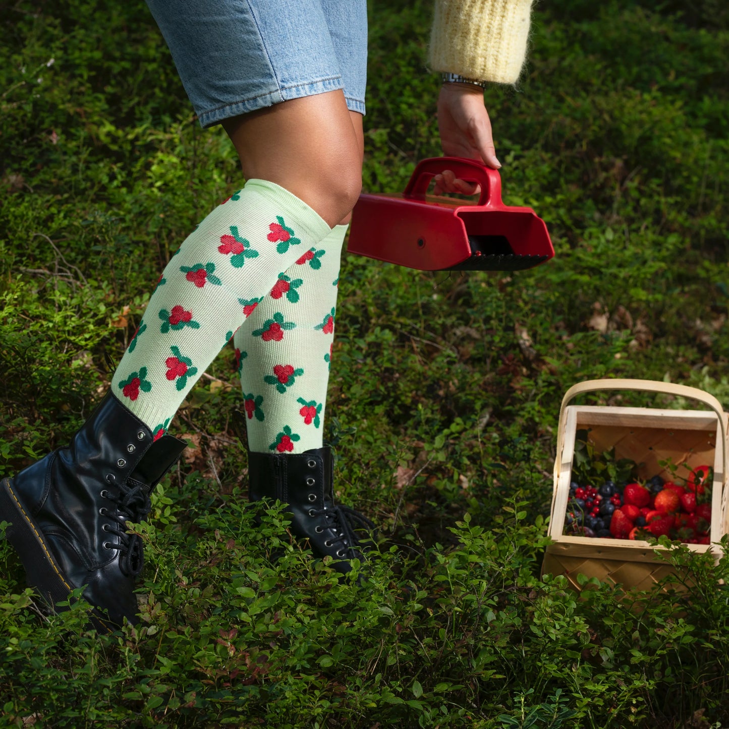 Svensk Husman Lingonberry Compression Socks