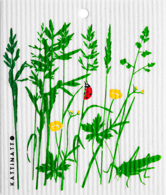 Swedish Dishcloth. Absorbent, Reusable.