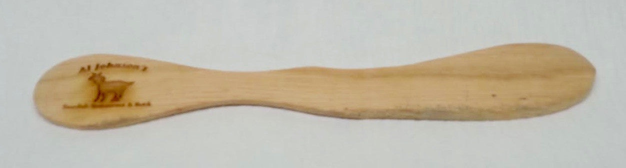 Al Johnson's Goat Logo Juniper Wood Spreader