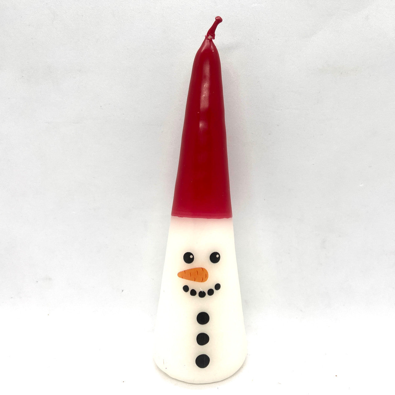 Hand Dipped Snowman Candle