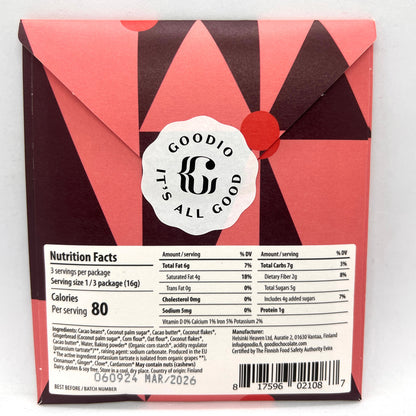 Goodio Chocolate "Ginger Bread"