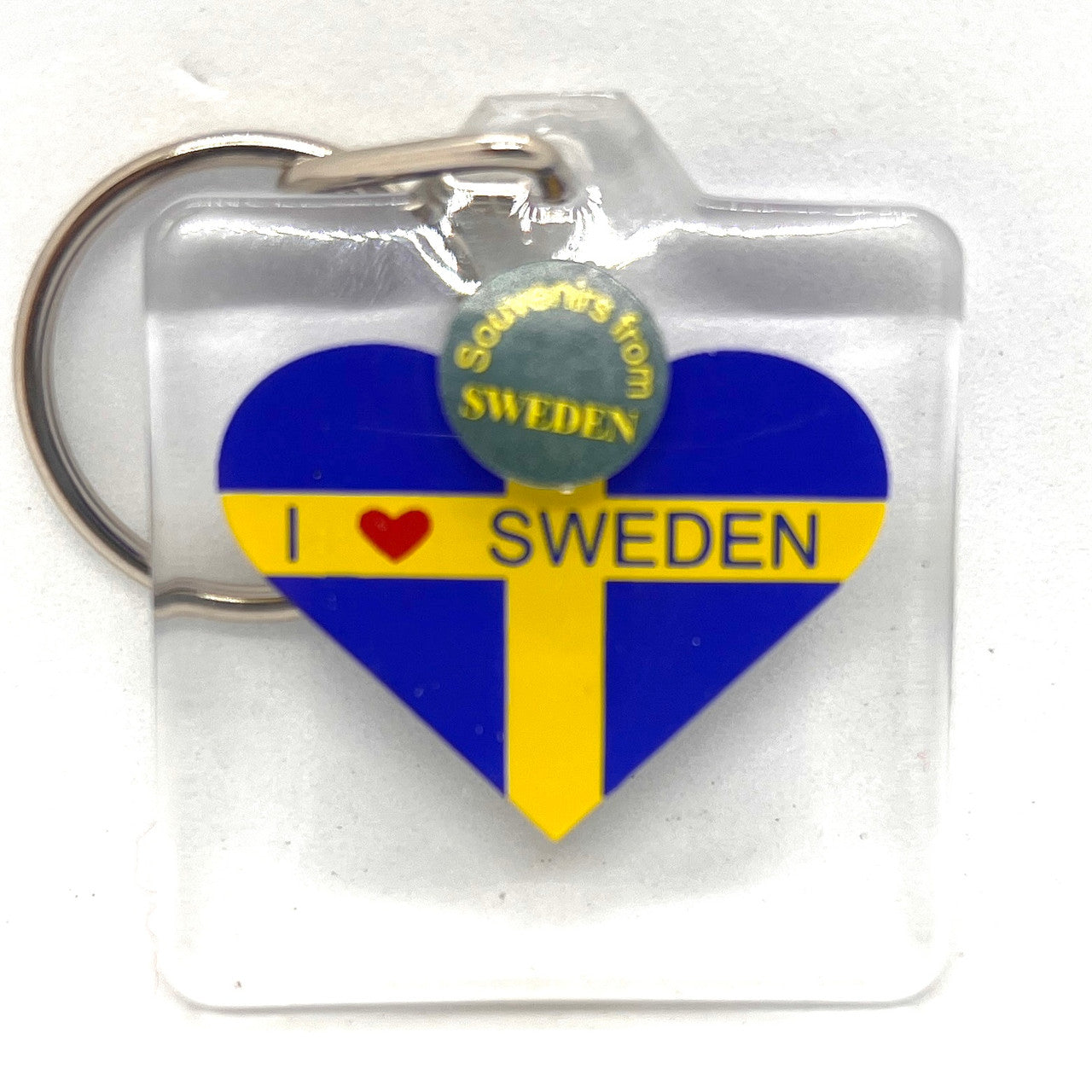 I Heart Sweden Keychain