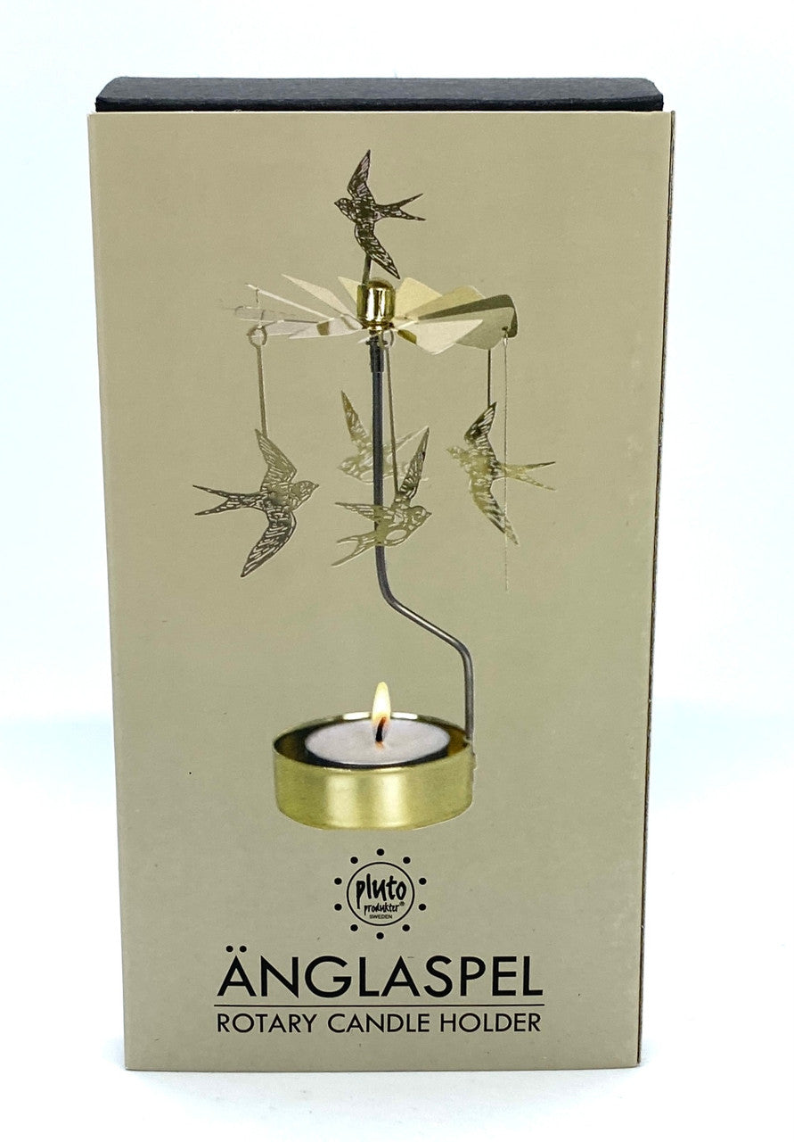 Änglaspel Swallow rotary candle holder