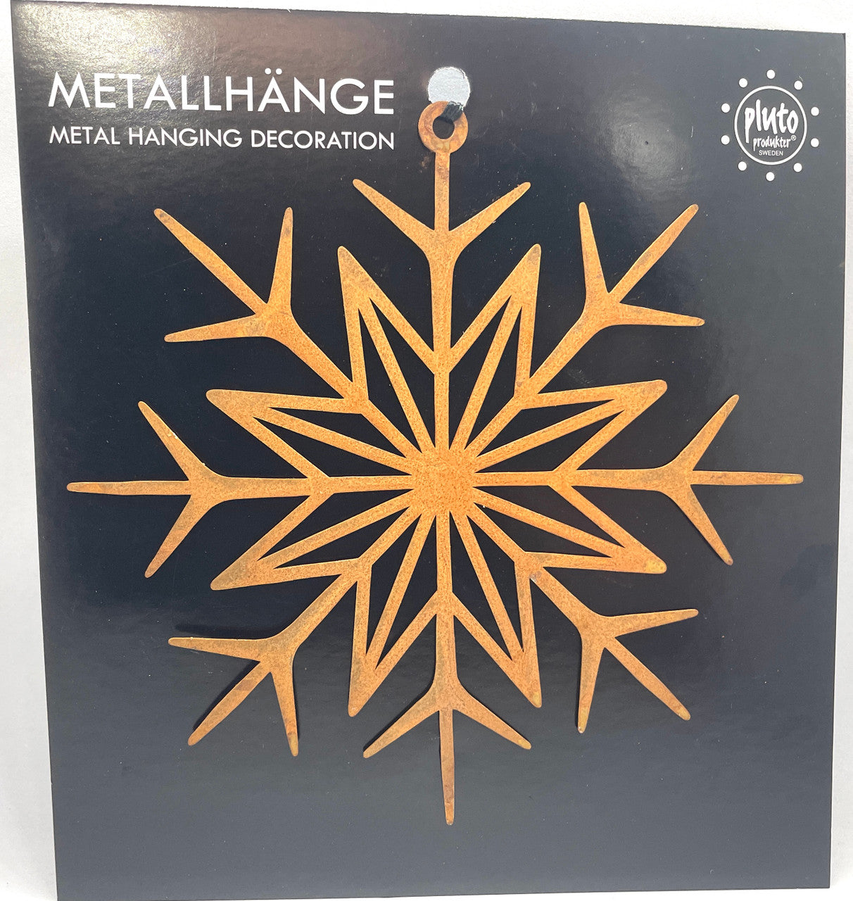 Snowflake Metal Ornament 