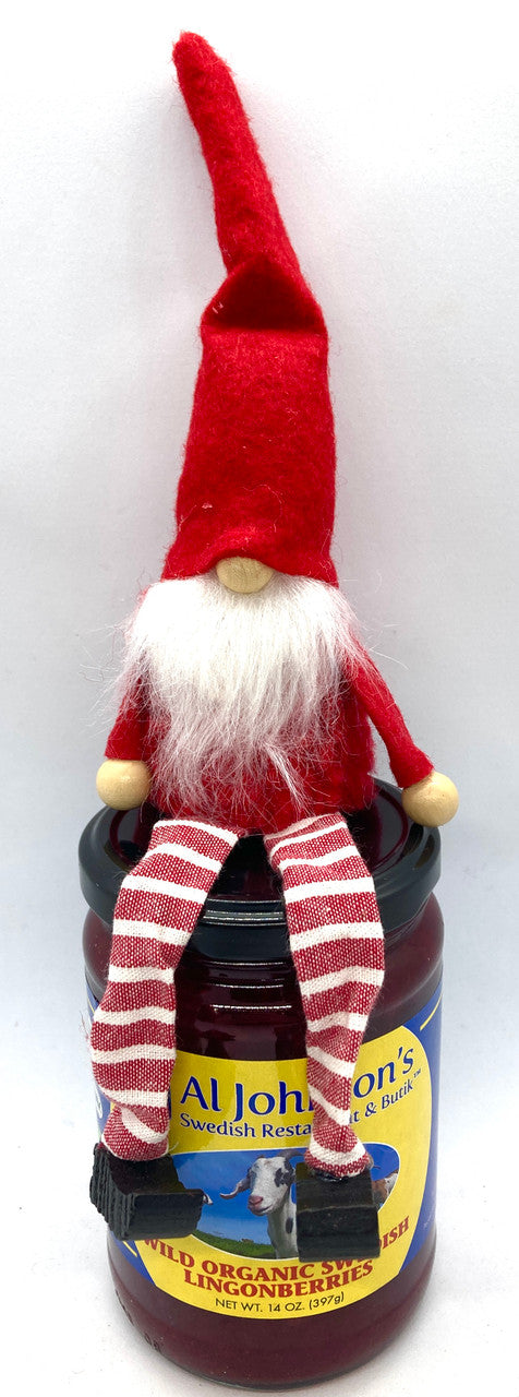 Small Sitting Tomte (Red)