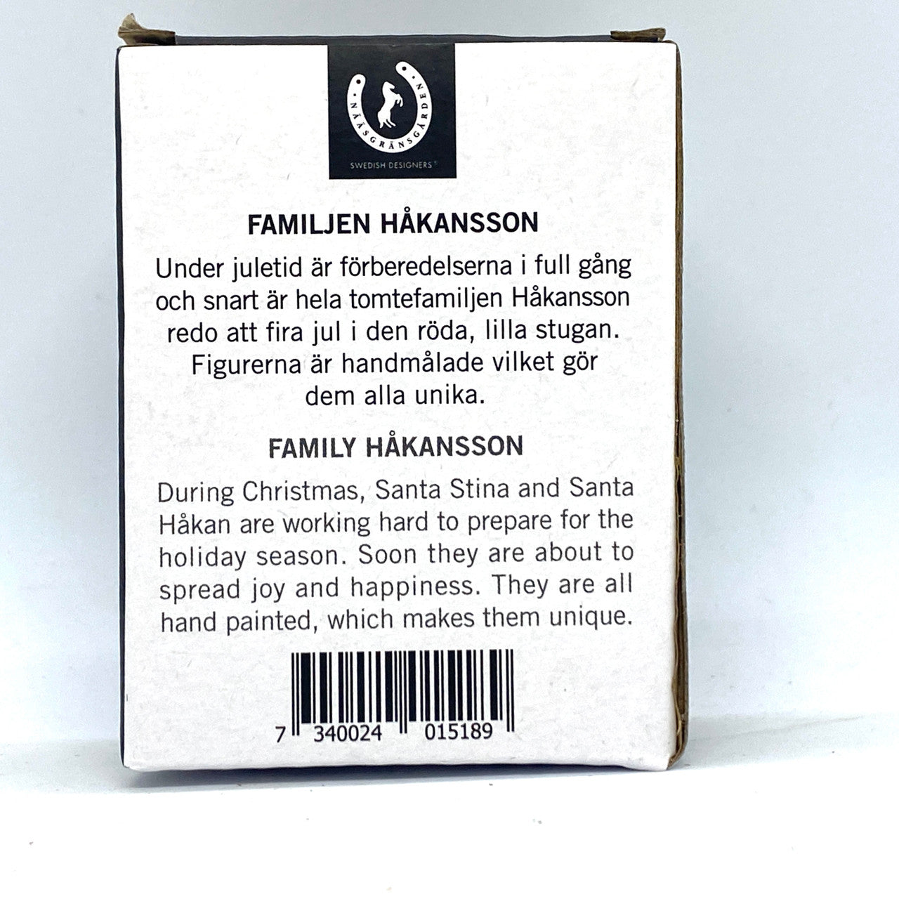 Family Håkansson Kissing Tomten