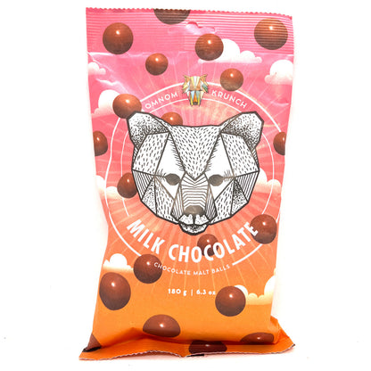 OmNom Krunch Milk Chocolate Malt Balls