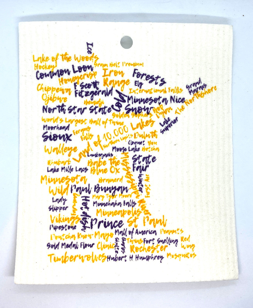 Minnesota Swedish Dishcloth