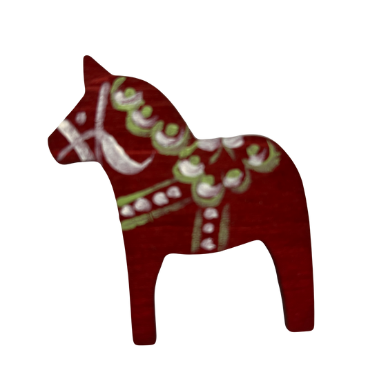 Dalahorse Wood Magnet