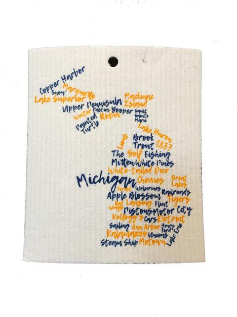 Michigan Swedish Dishcloth