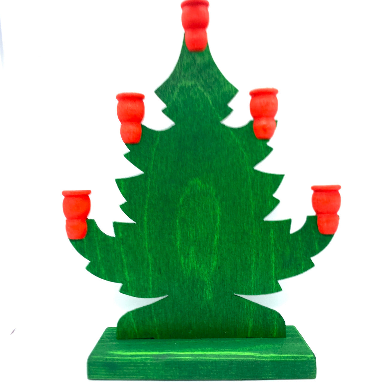 Swedish Wood Christmas Tree Candelabra