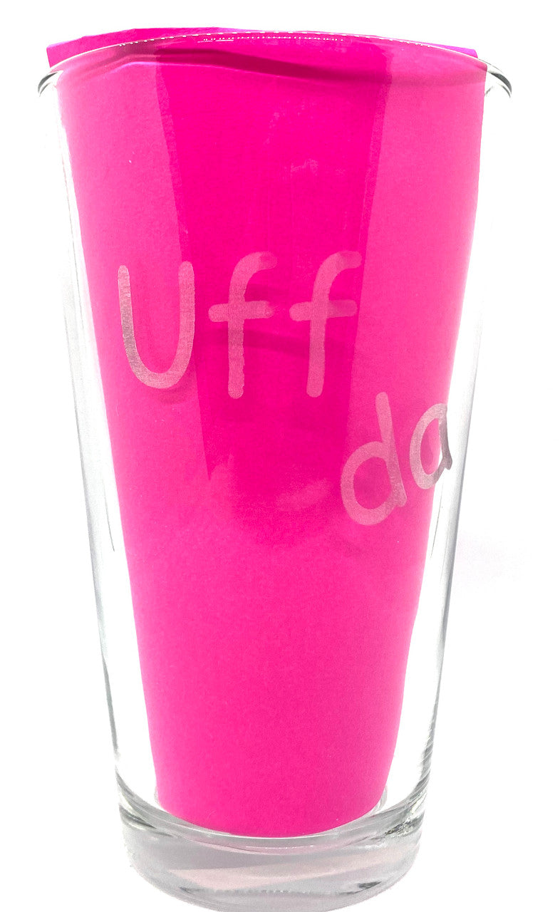 Uff Da Pint Glass