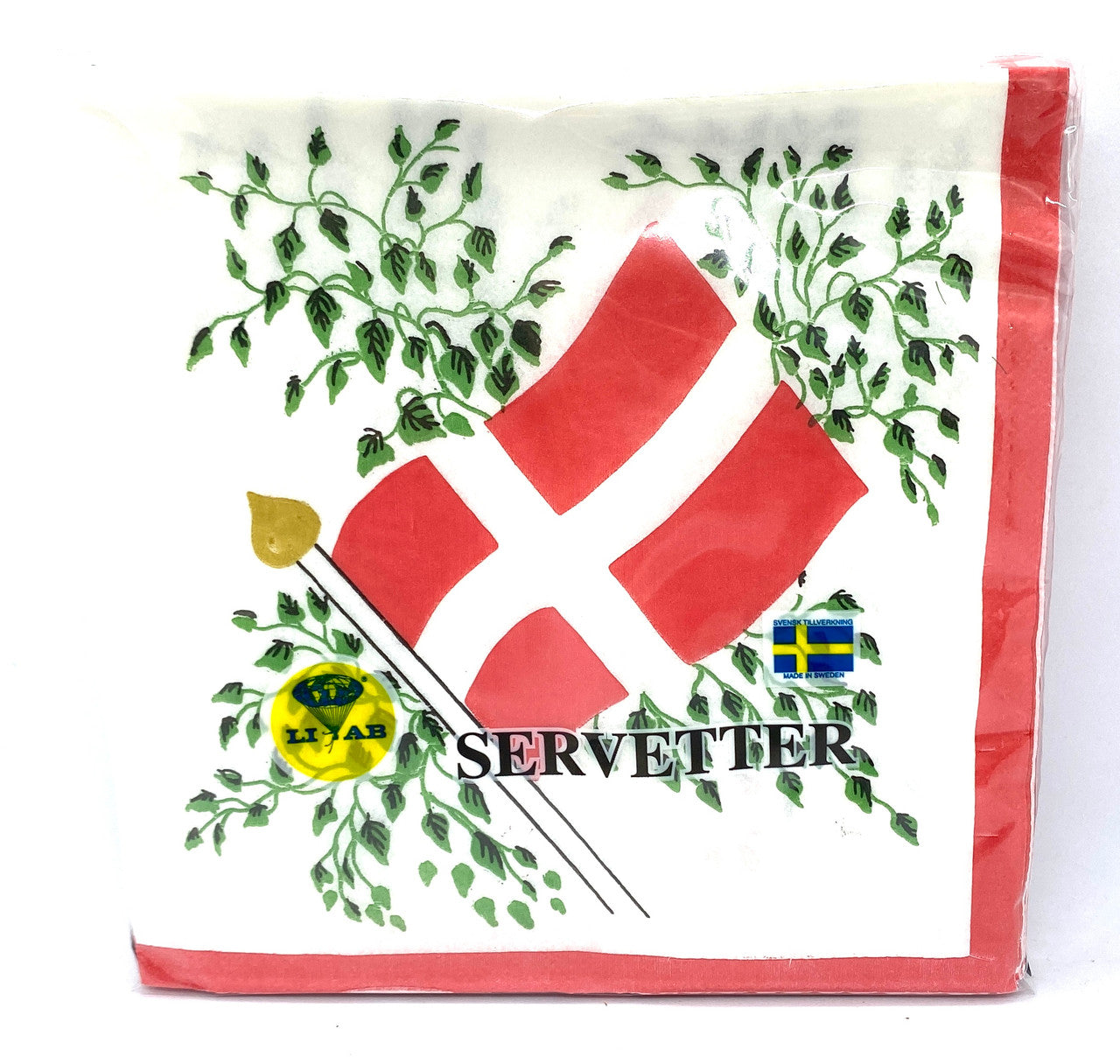 Danish Flag Dinner Napkin