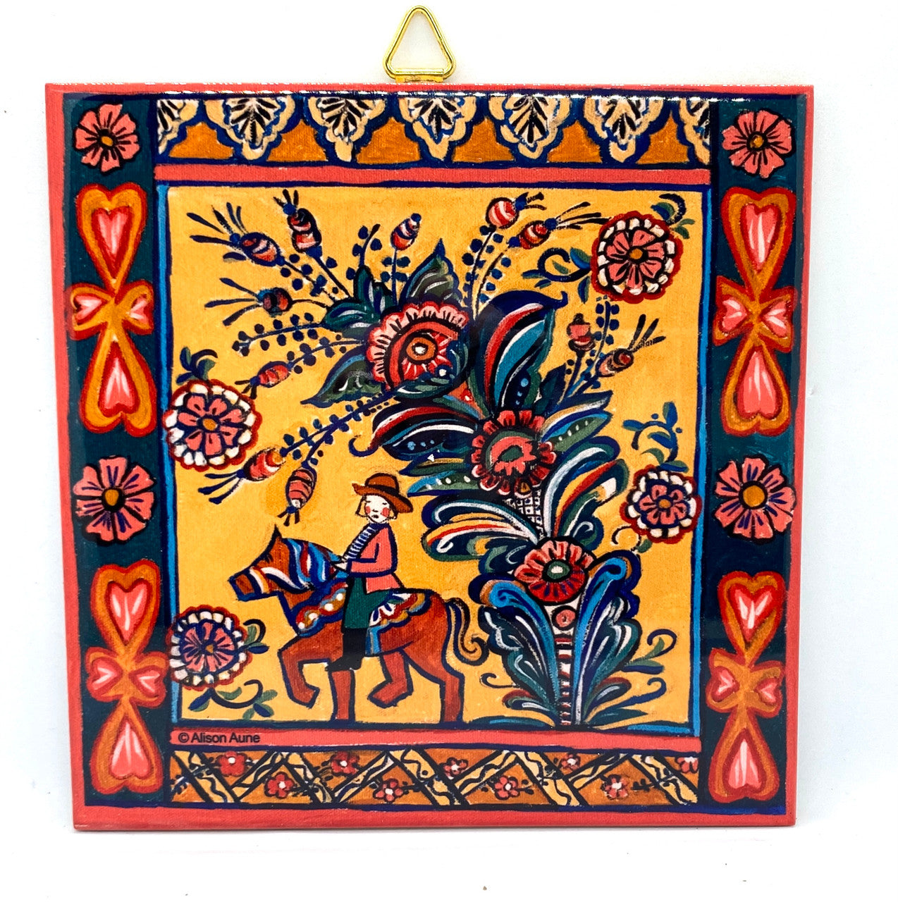 Alison Aune Kurbits & Dala Horse