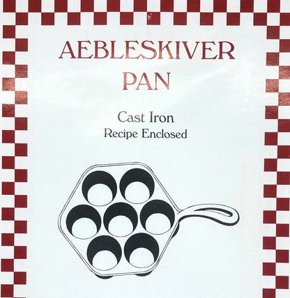 Aebleskiver Cast Iron Pan