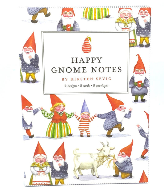 Happy Gnome Notes Notecards