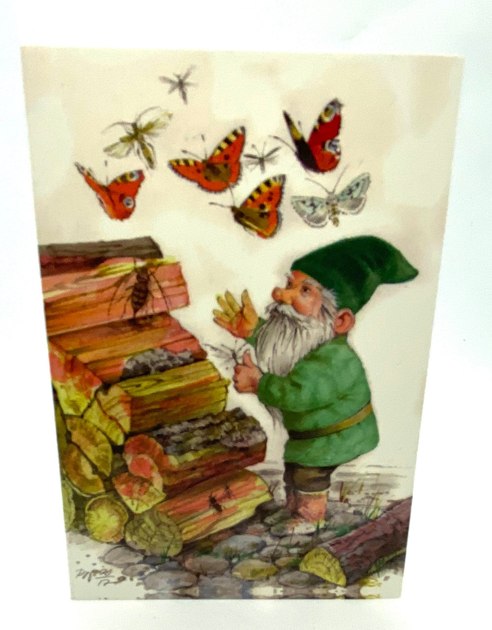 Gnome Woodsman Notecards