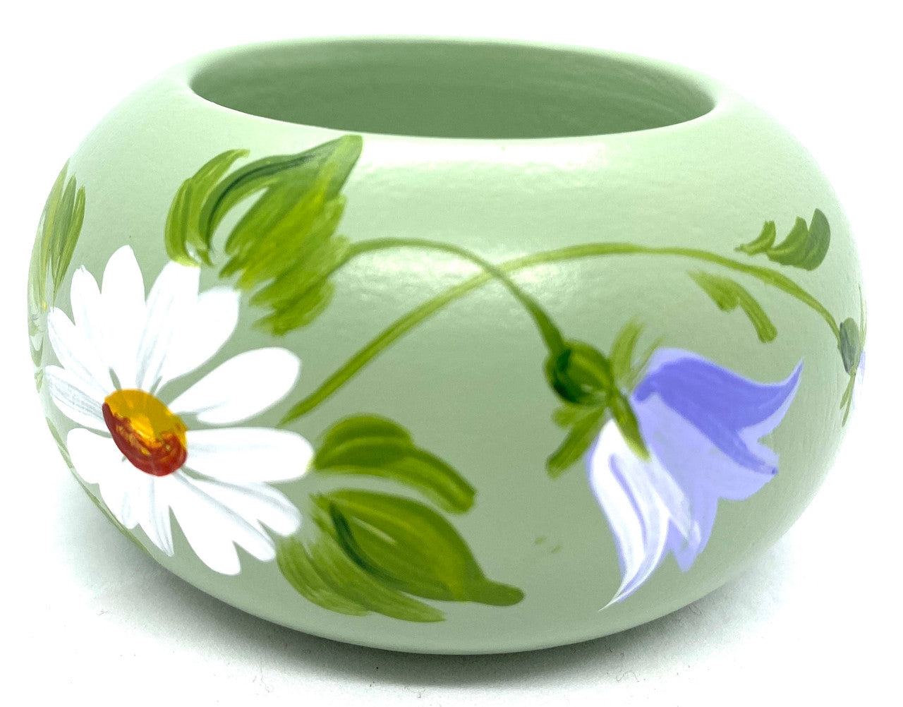 Daisy and Bluebell Votive