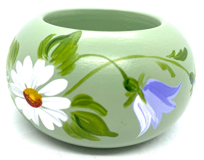 Daisy and Bluebell Votive