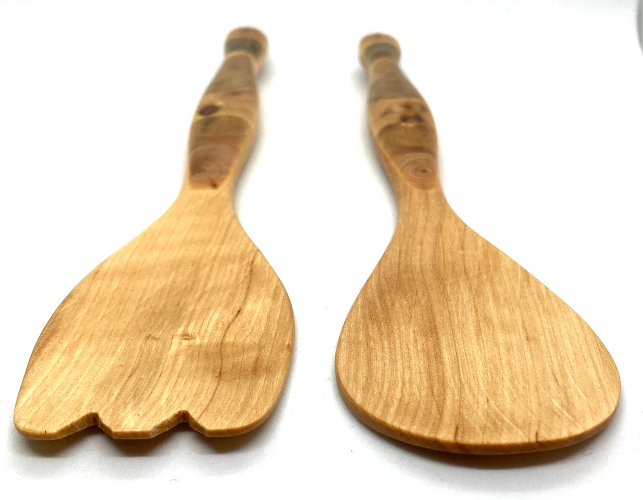 Mosaic Wood Salad Set