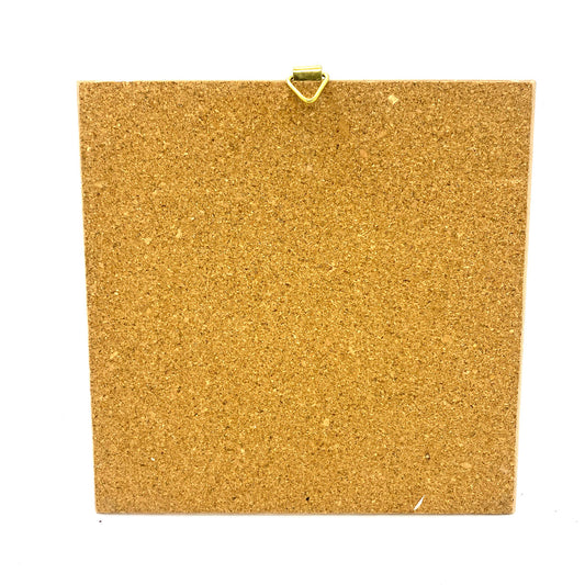 Cork back with and clasp for hanging