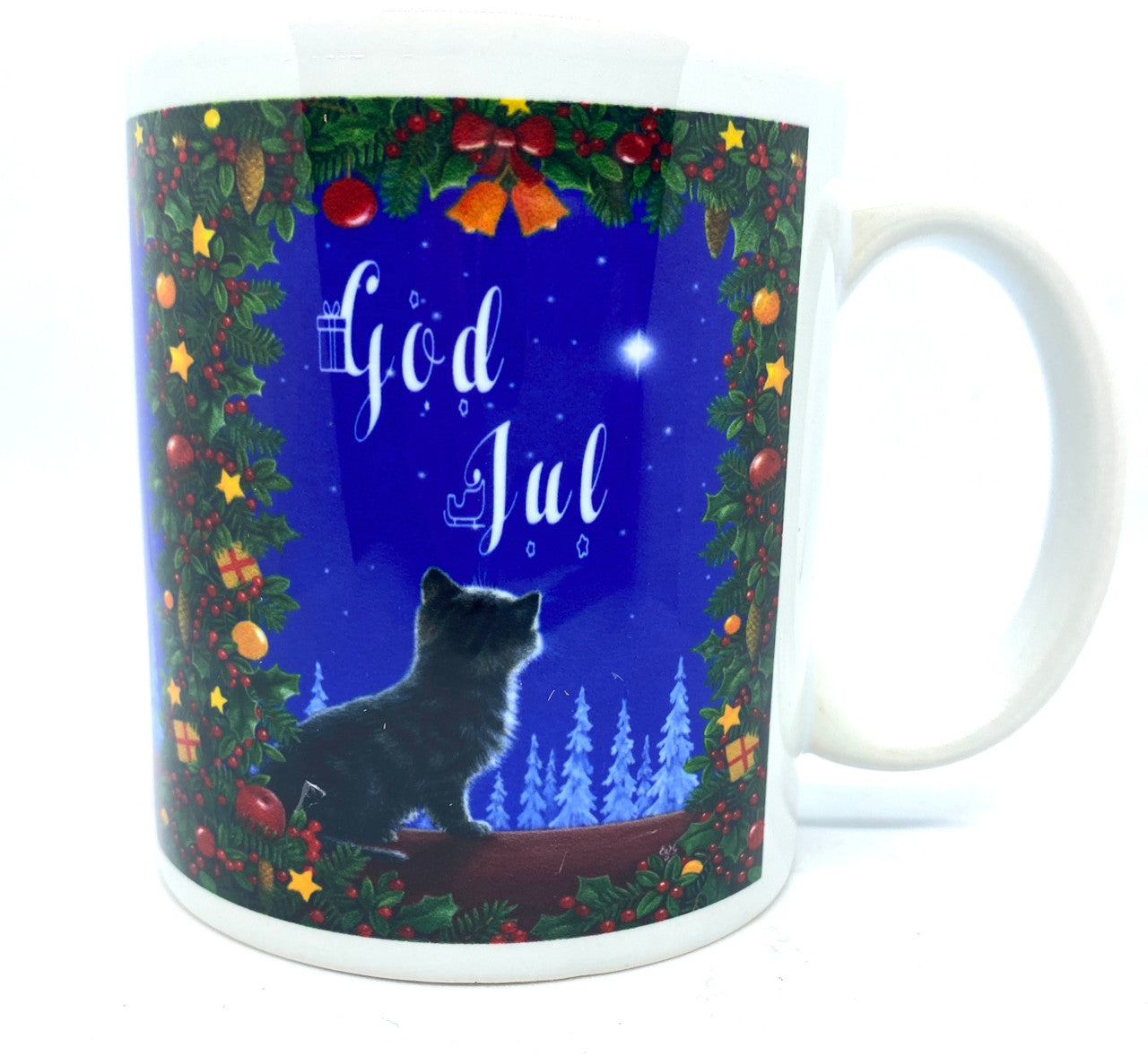 God Jul Kitten Mug