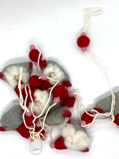 Felt Gnome Garland