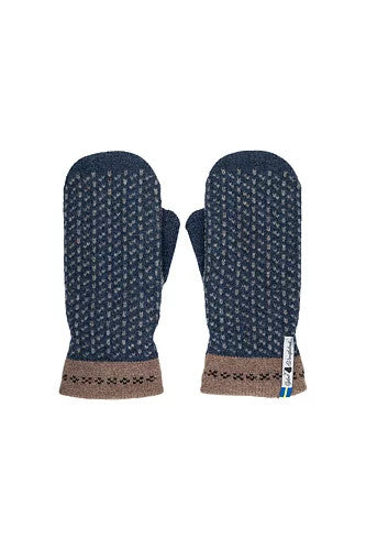 Skaftö Marin Wool Mittens (Medium)