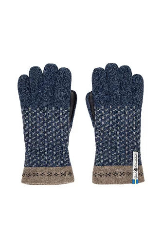 Skaftö Marin Wool Gloves (Medium)