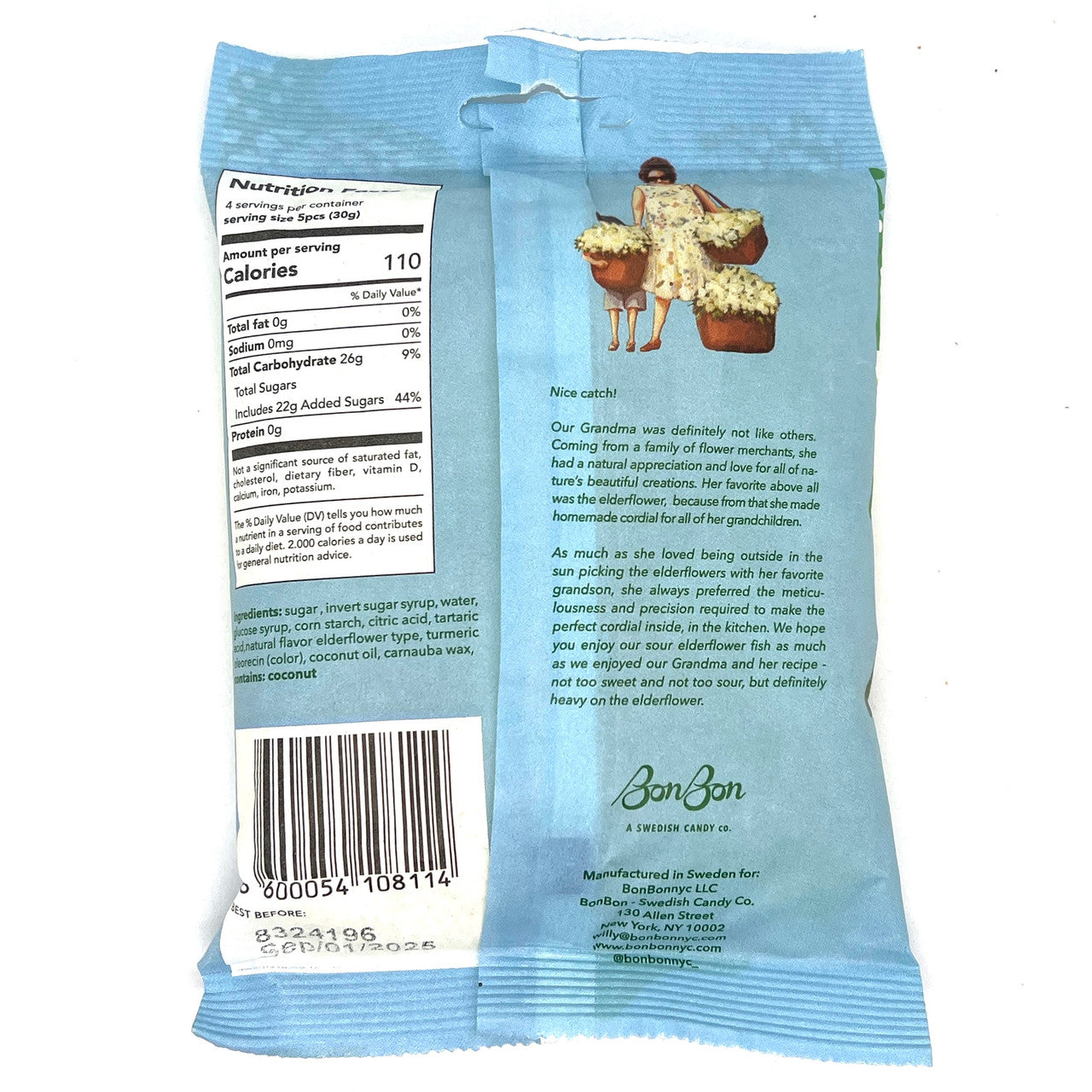 Sour Elderflower Fish