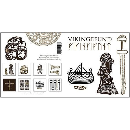 Vikingefund Danish Art Notecards