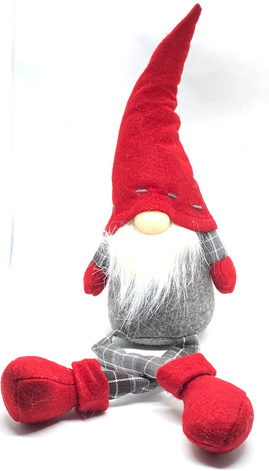 Sitting Plaid Pants Tomten