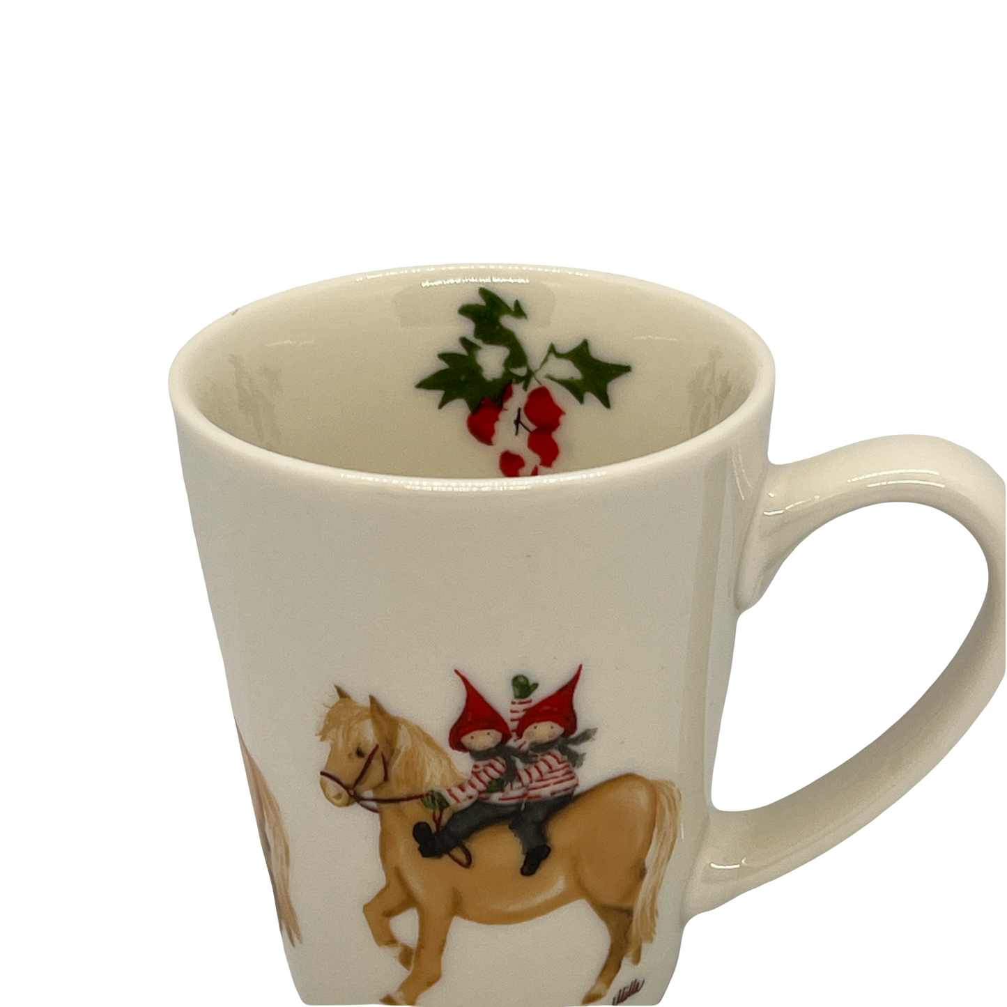 Tomten and Horse Glögg Mug
