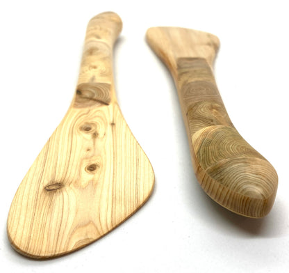 Mosaic Wood Flat Spatula