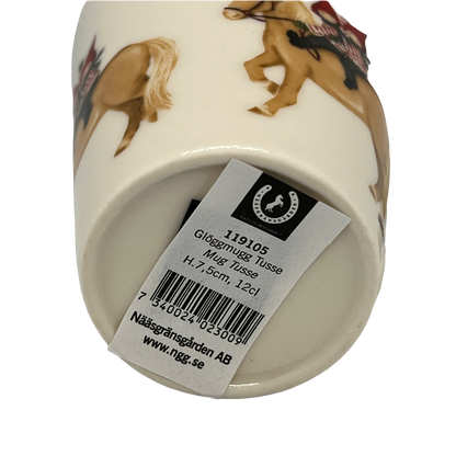 Tomten and Horse Glögg Mug